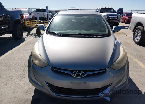 2014 Hyundai Elantra Se from USA, damaged, VIN KMHDH4AE2EU163532